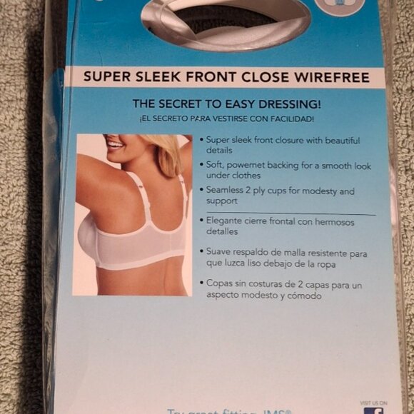 JMS 48C Front Close Wire Free Bra NIP - Picture 2 of 2